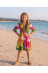 Hand Painted Rayon Kids Dress